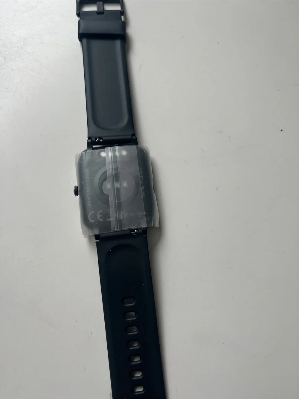 Black Smart Fitness Watch - Fitness Tracker with Heart Rate